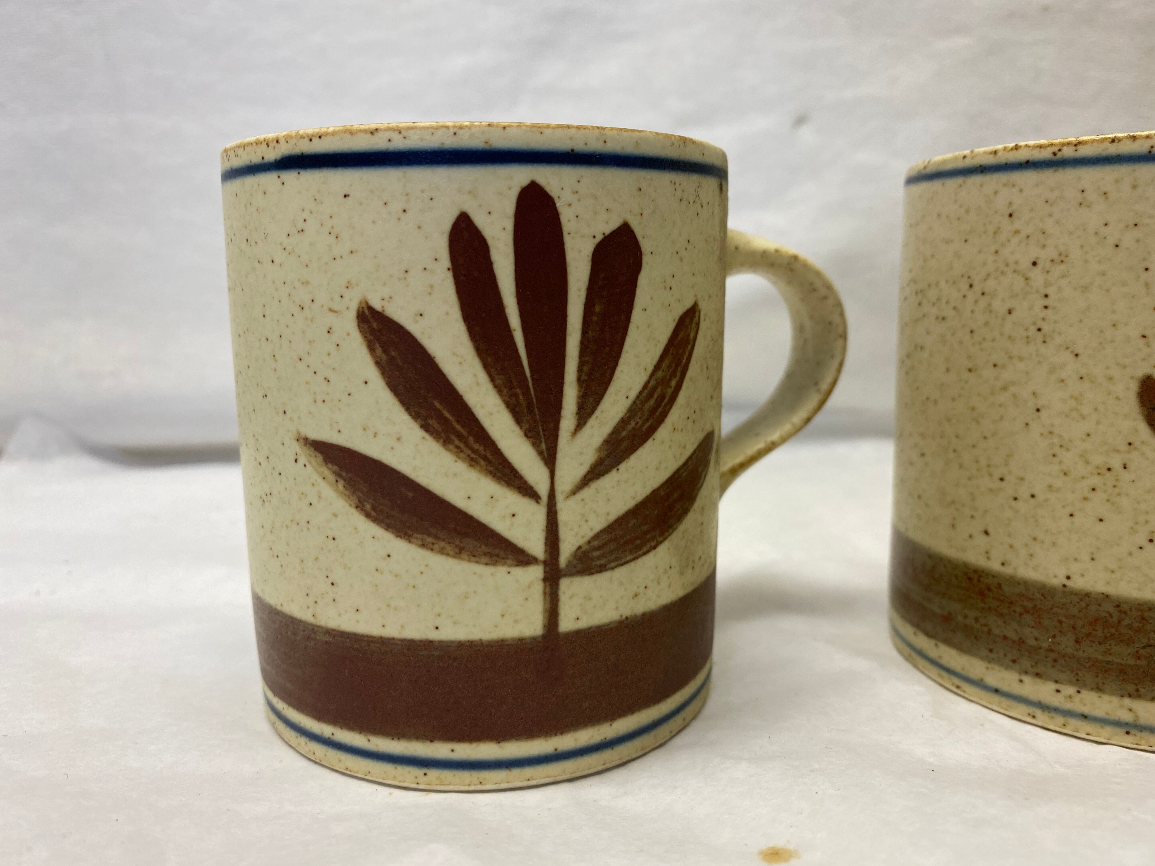 Set of 3 vintage espresso cups