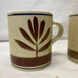Set of 3 vintage espresso cups