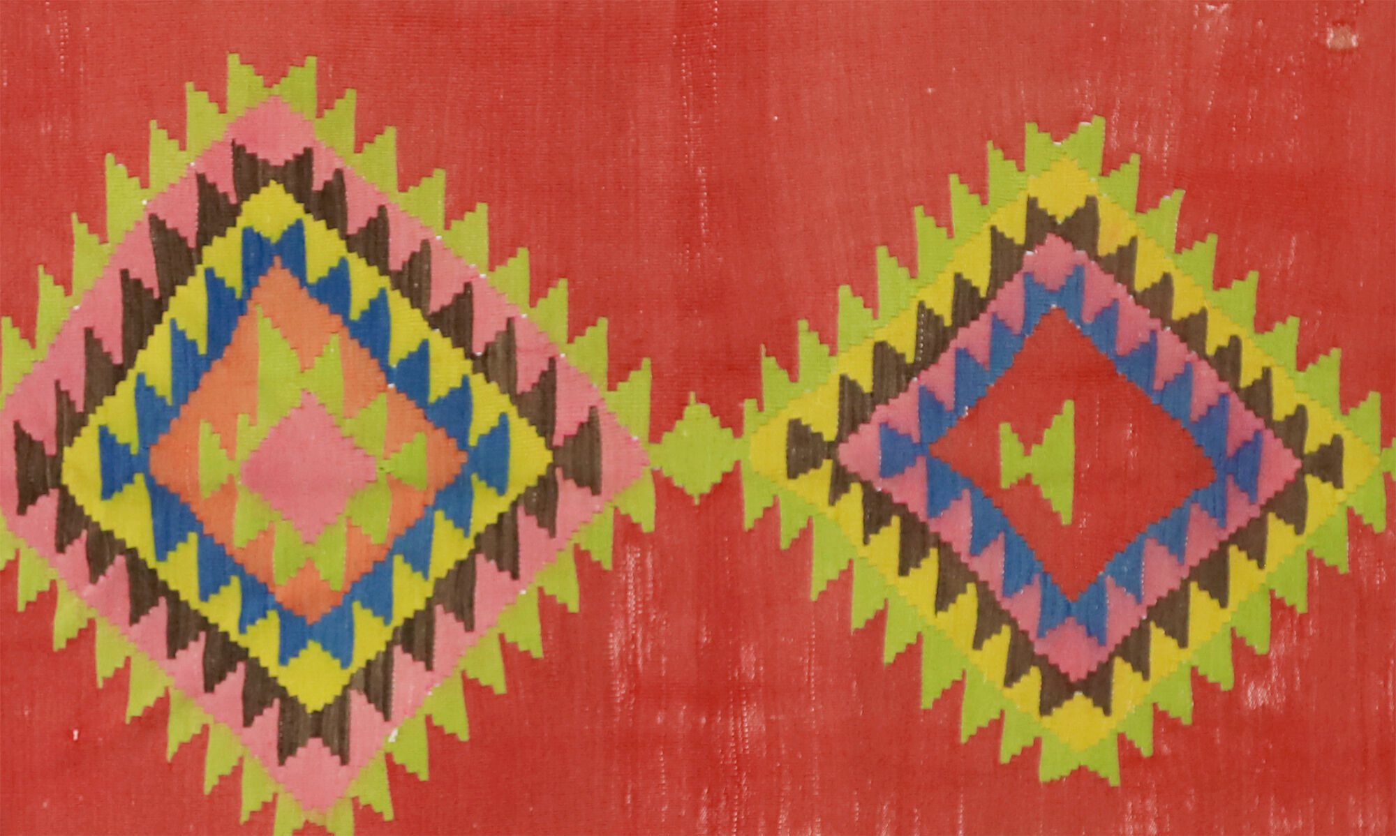 Anatolian handmade kilim rug 440 cm x 153 cm