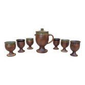 Teapot / coffee pot / cups P. Digan (1941-2016) & J. Stedman (1945-1987)