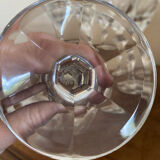 Crystal champagne flutes by Villeroy and Boch