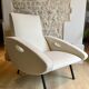 Armchair François Letourneur fully restored