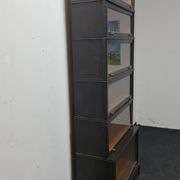 Vintage oak Barristers book shelves by Soennecken Germany