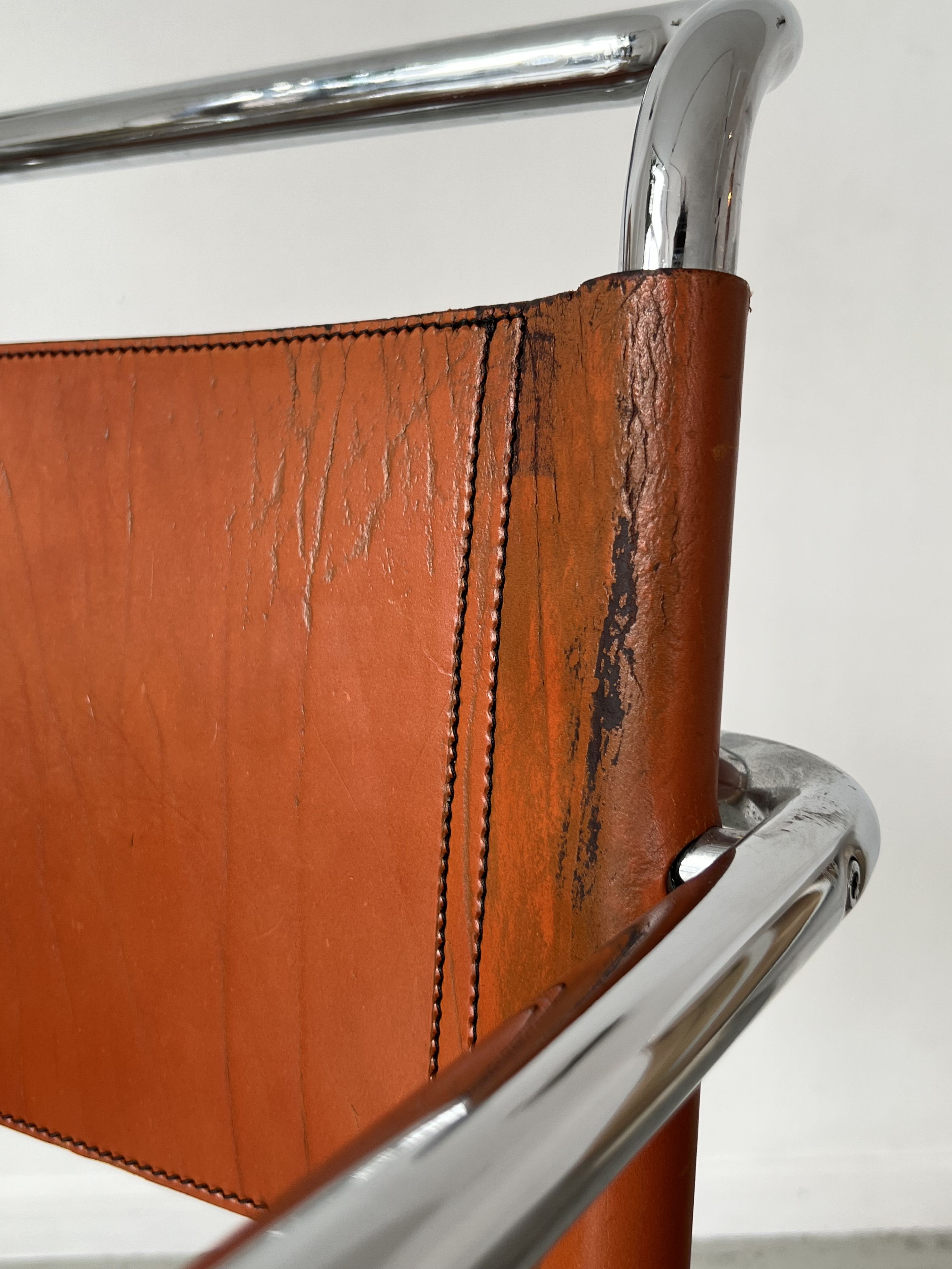 MR20 armchair by Ludwig Mies van der Rohe for Knoll international 60s