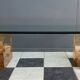Glass coffee table in the style of marie-claude de fouguieres 1970s