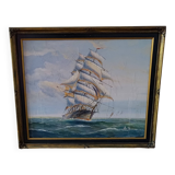 Sailing ship marine painting