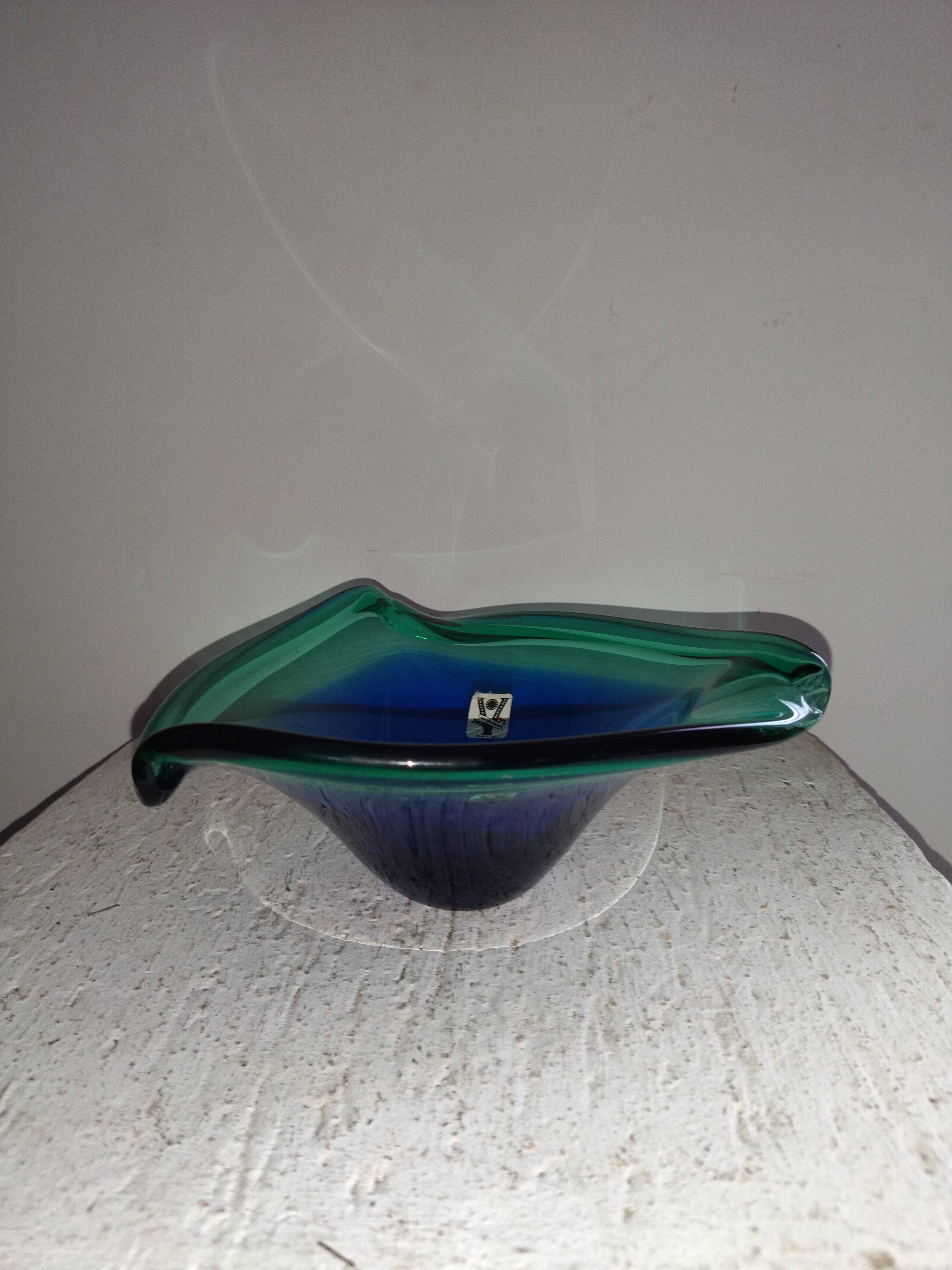 Glass cup Italy gruppo Vittorio vetri