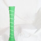 SOLIFLORE IN TWISTED GREEN OPALINE - HANDMADE