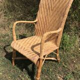 Rattan armchair
