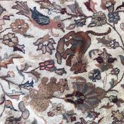 Pakistani carpet wool and silk handmade 190x295 cm