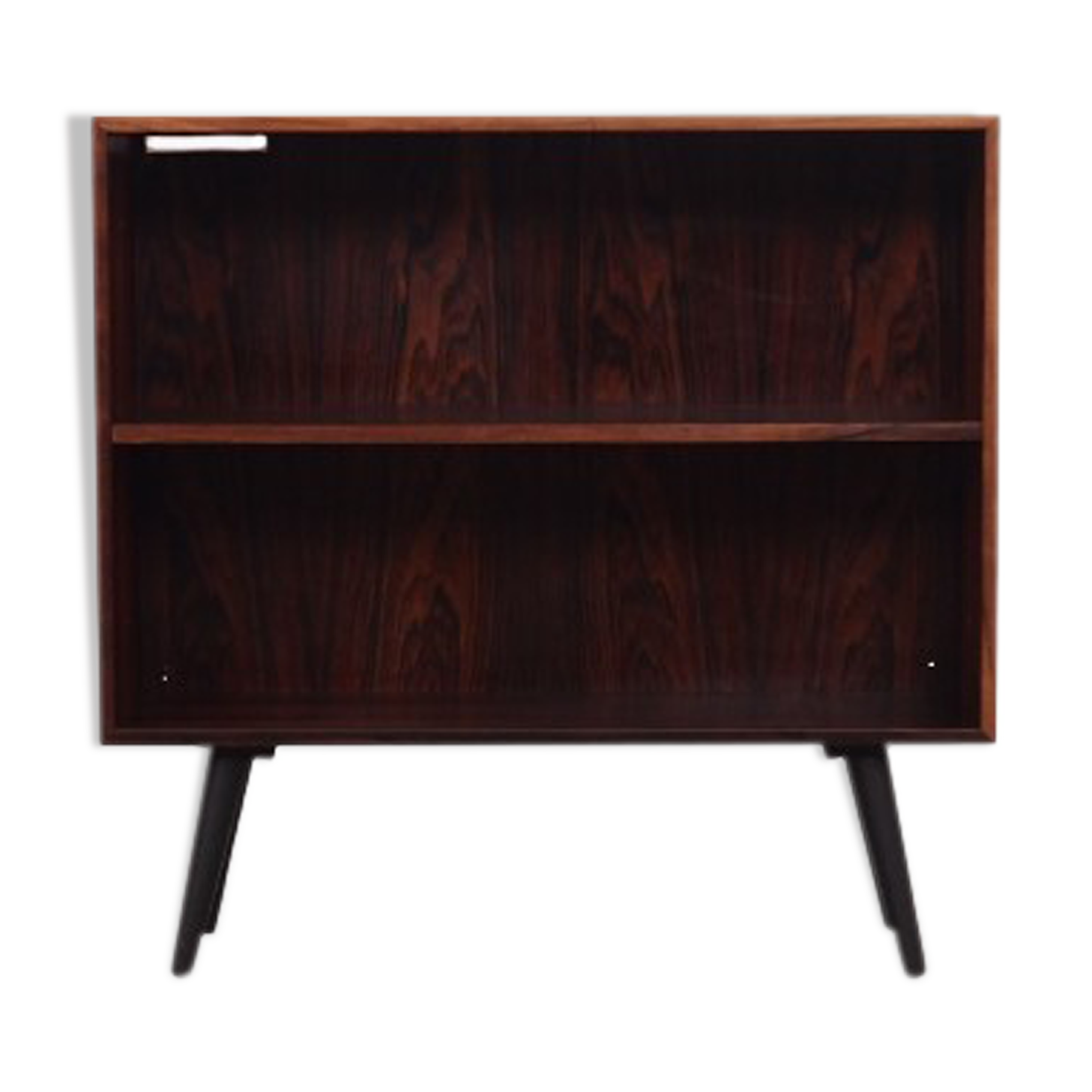 Bibliothèque en palissandre, design danois, années 70, production: Hjørnebo