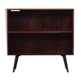 Bibliothèque en palissandre, design danois, années 70, production: Hjørnebo