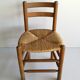 Set de 8 chaises paillées, années 60