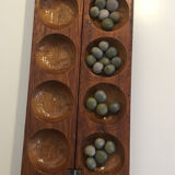 African game "Awalé" in Iroko