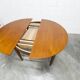 Transformable teak table 1968, impeccable condition