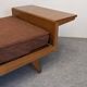 Daybed,  banquette ou lit de repos de style scandinave, France vers 1960