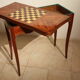 Mahogany game table in the Louis XV style