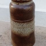 Varnished stoneware vase