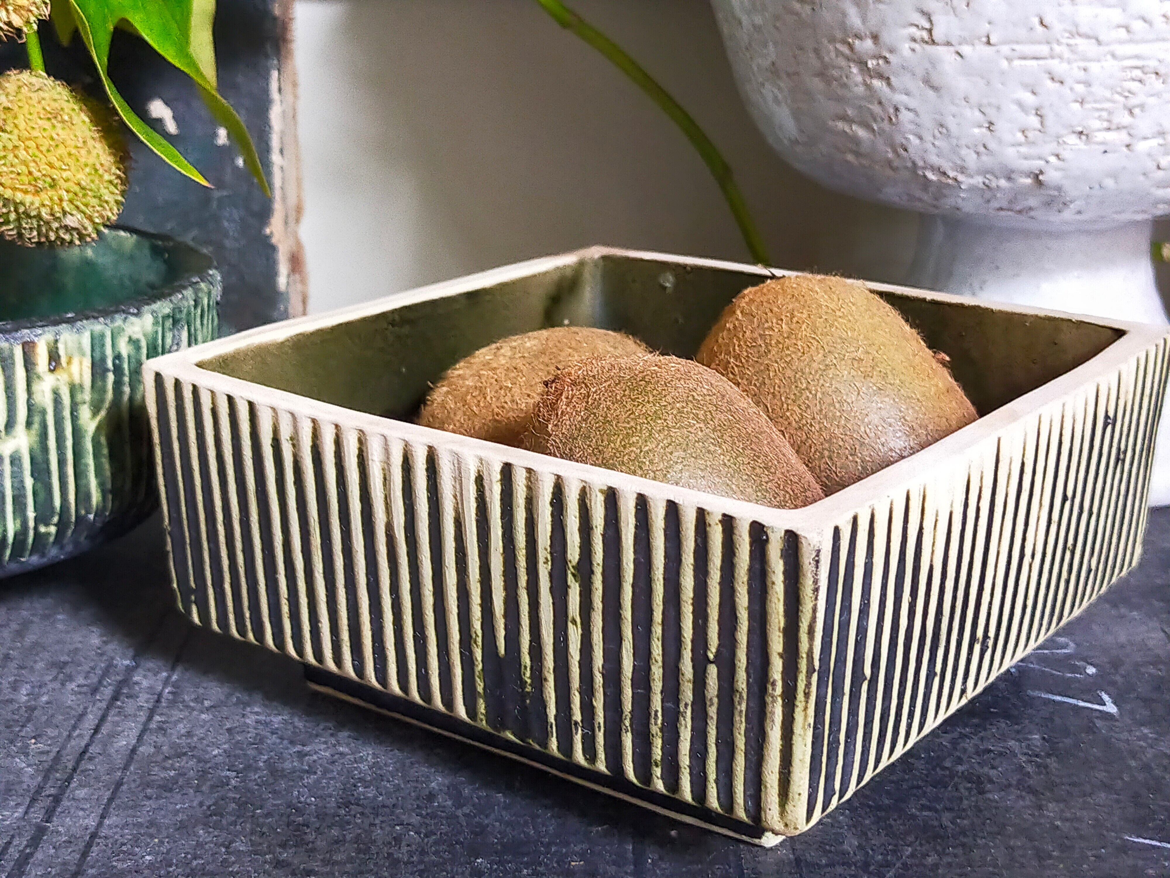 Vintage ceramic ikebana vase