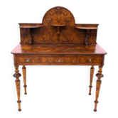 Walnut desk, Northern Europe, circa 1900. After restoration.