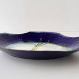 Blue, Green and White Copper Vide-Poche Attr. to Paolo De Poli