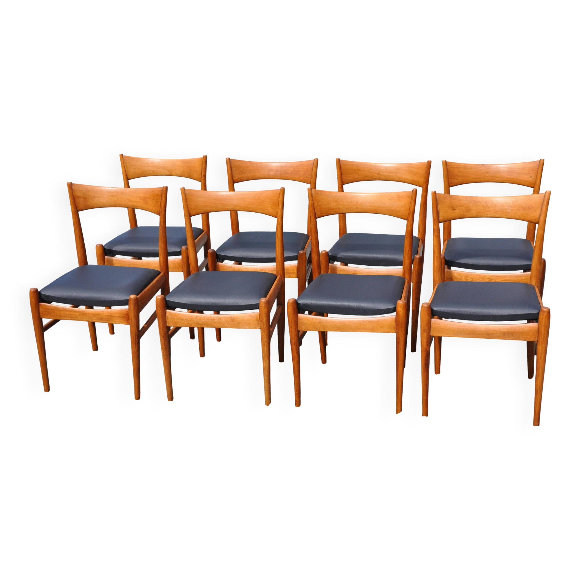 8 Scandinavian-style chairs