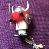 Olaf Viking table lamp from Oldtimer Ferrari 60s