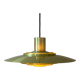Brass Preben Fabricius & Jørgen Kastholm Pendant Lamp by Nordisk Solar Denmark
