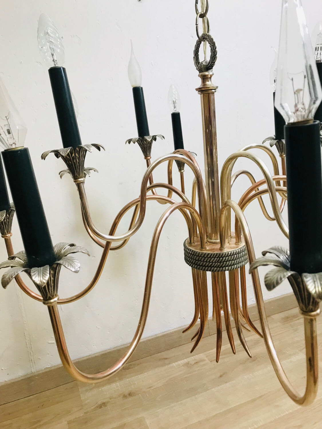 60s palm tree chandelier