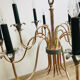 60s palm tree chandelier