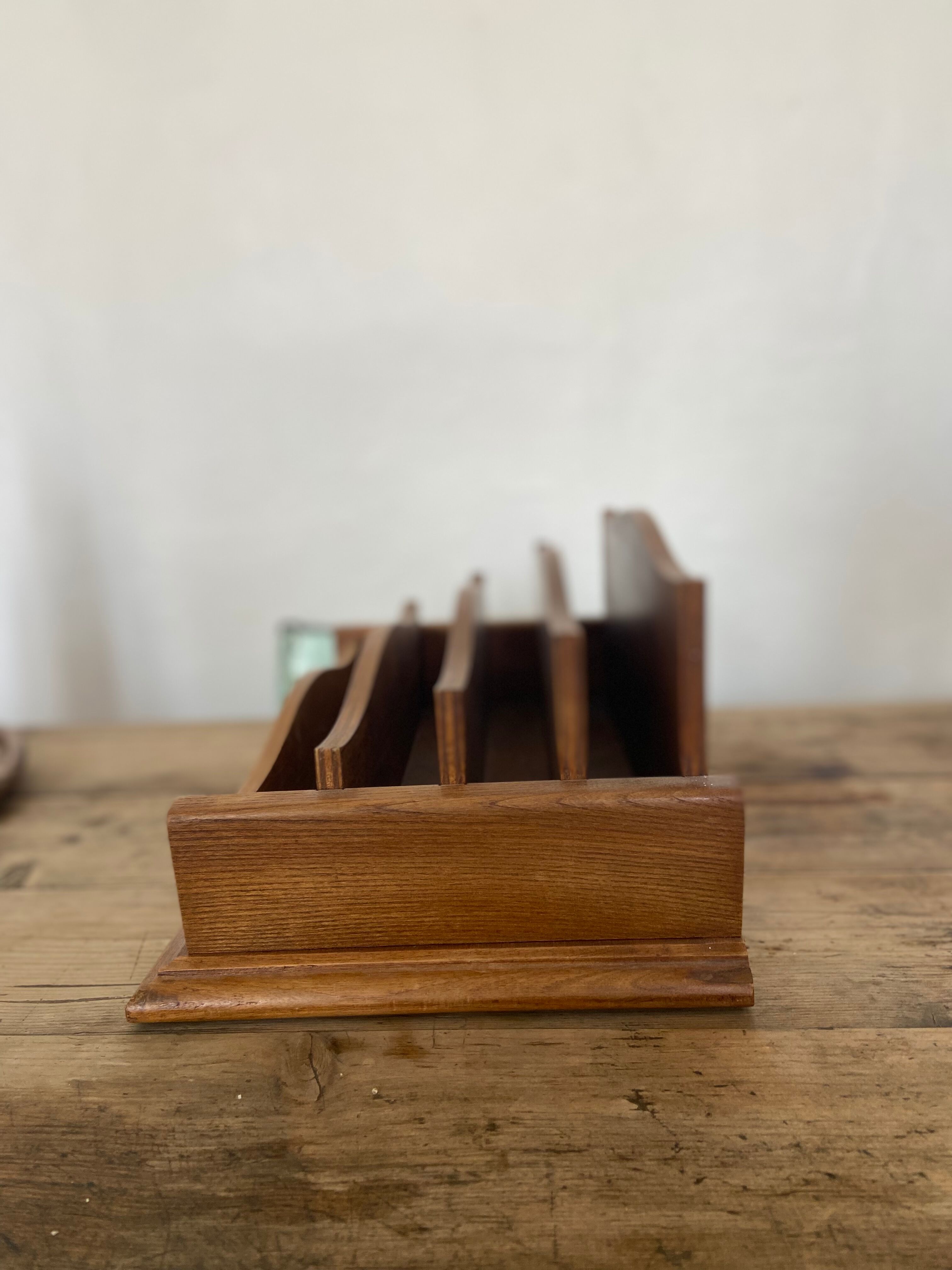 Vintage wooden mail range