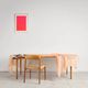 Table ronde extensible en chêne par Hans J. Wegner, Danemark, années 70