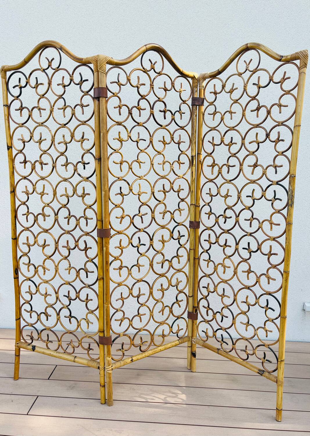Italian Bamboo Screen from the 70s