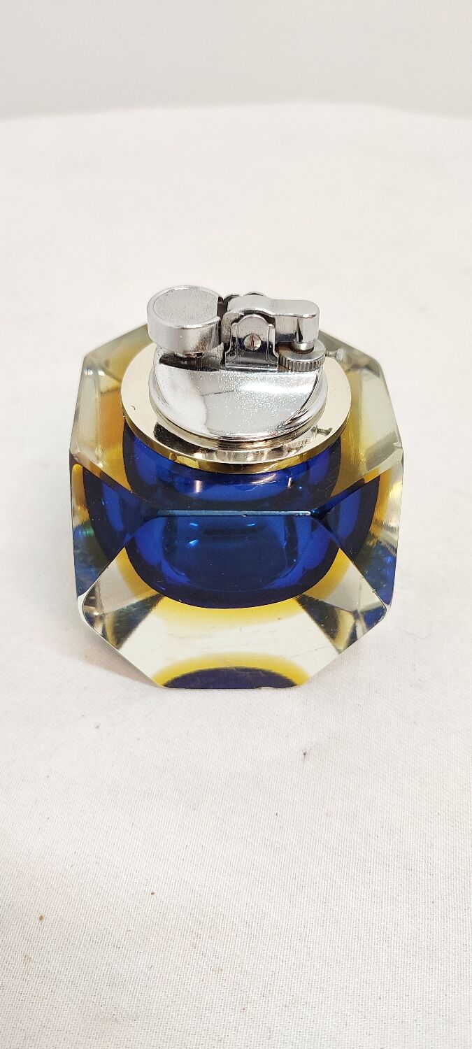 Briquet en verre de Murano, Italie, années 1960.