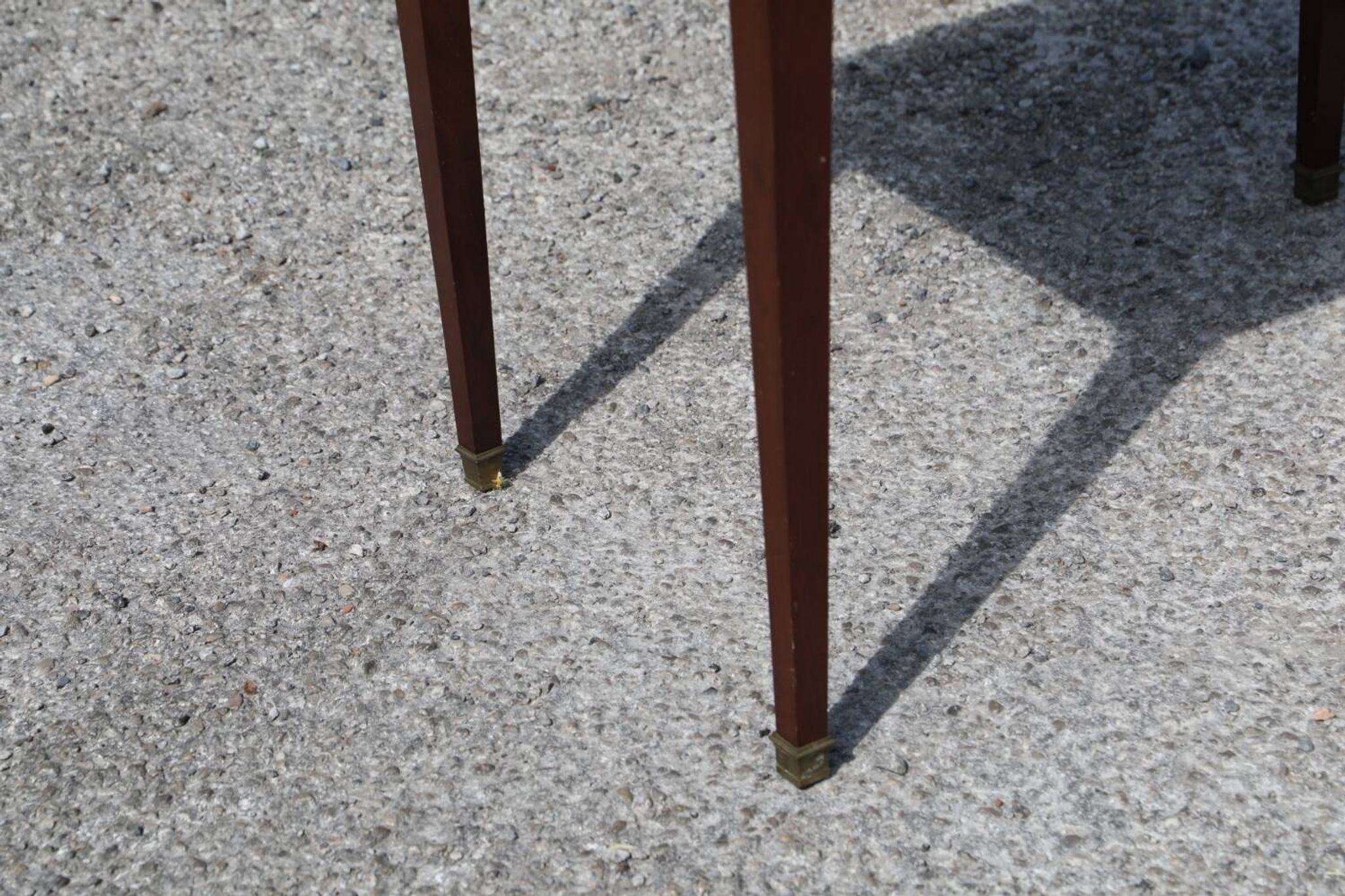 Mahogany side table