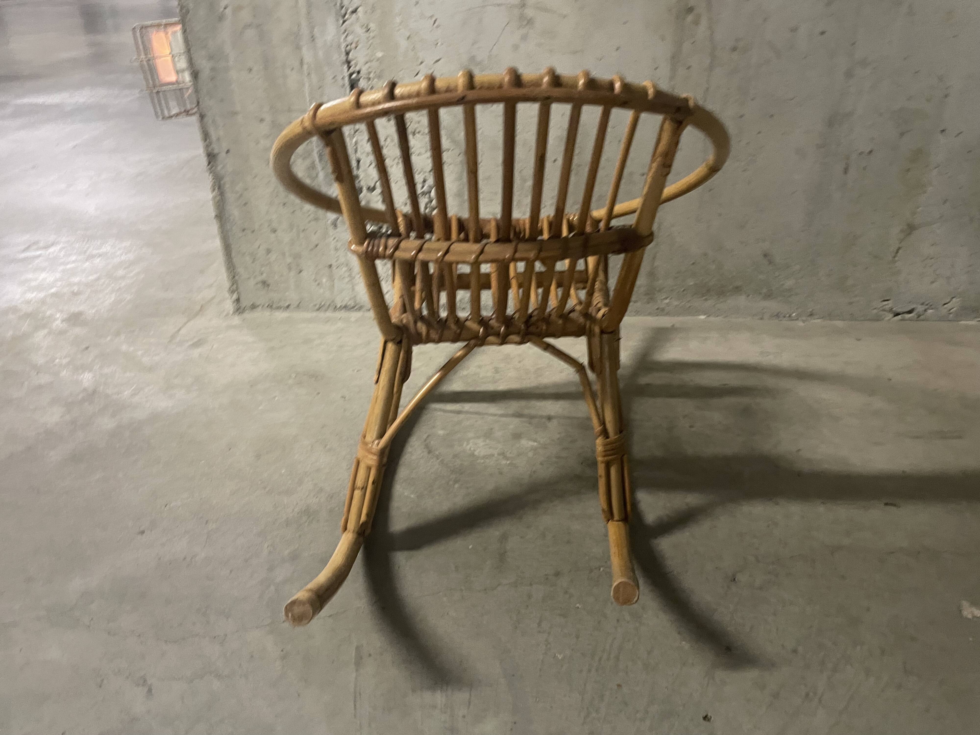 Rocking-chair enfant, années 60