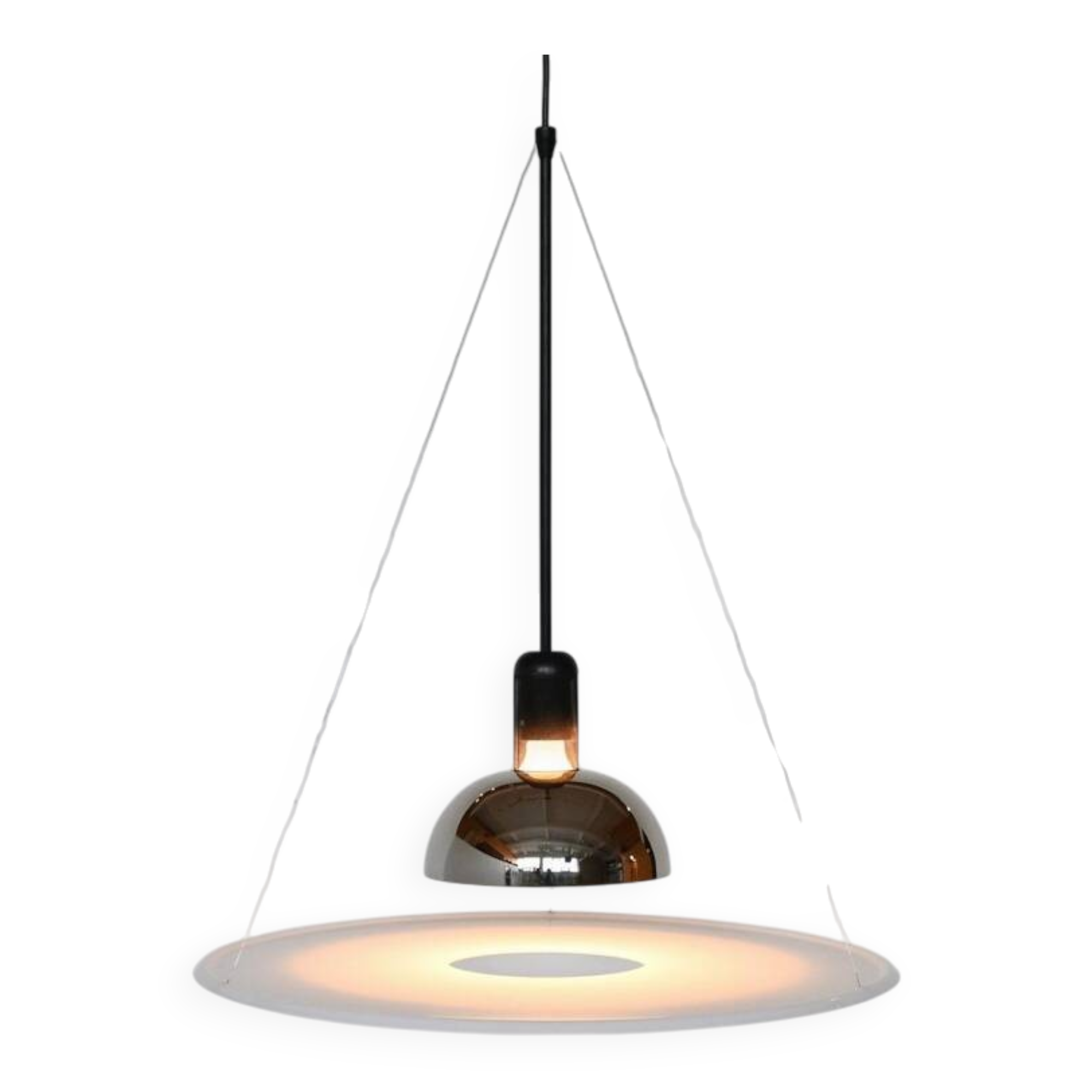 Achille Castiglioni Suspension "Frisbi 850" Flos Italy 1978