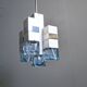 Vintage Cubico Chandelier by Gaetano Sciolari, 1970s