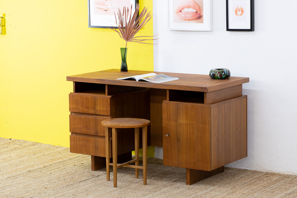 Vintage Scandinavian desk – 135 cm