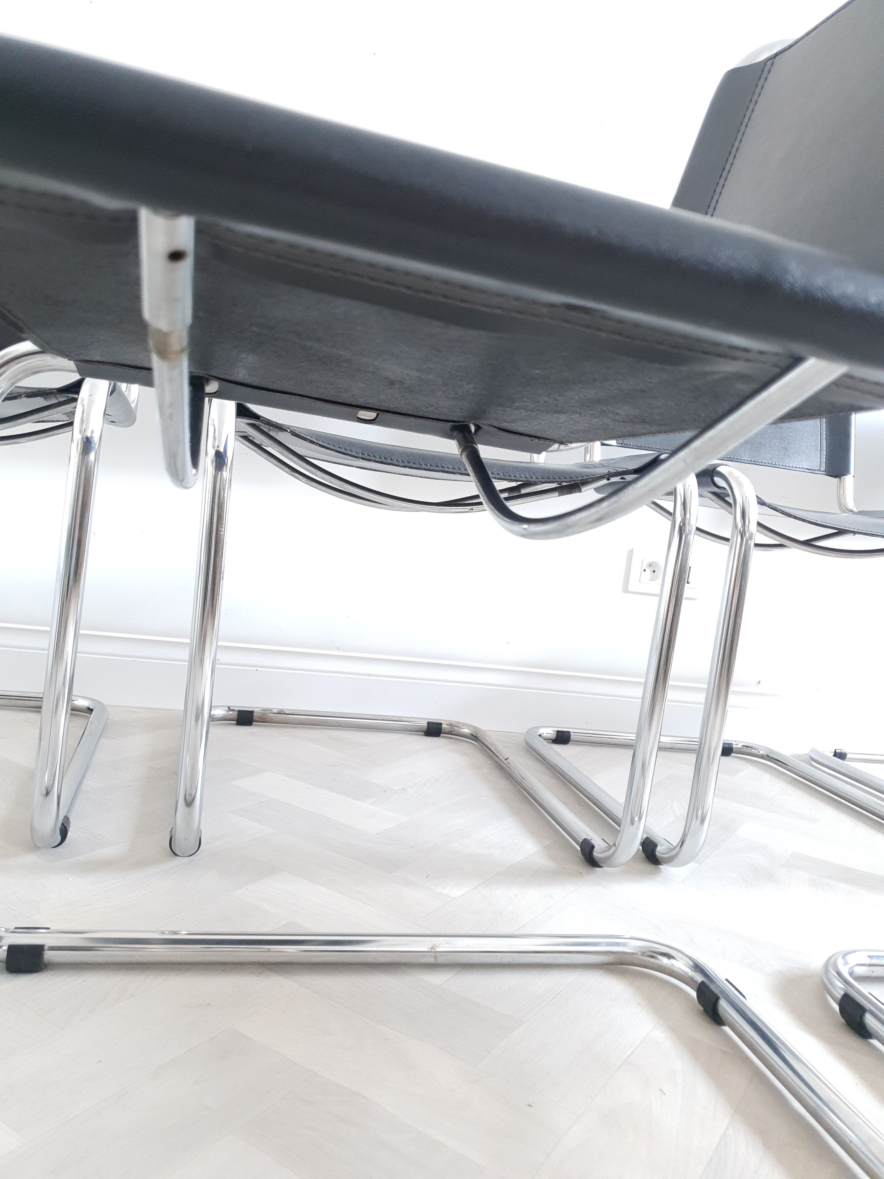 Set of 6 chairs B33 by Marcel Breuer