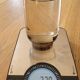 5 verres à eau  vintage en verre fumé