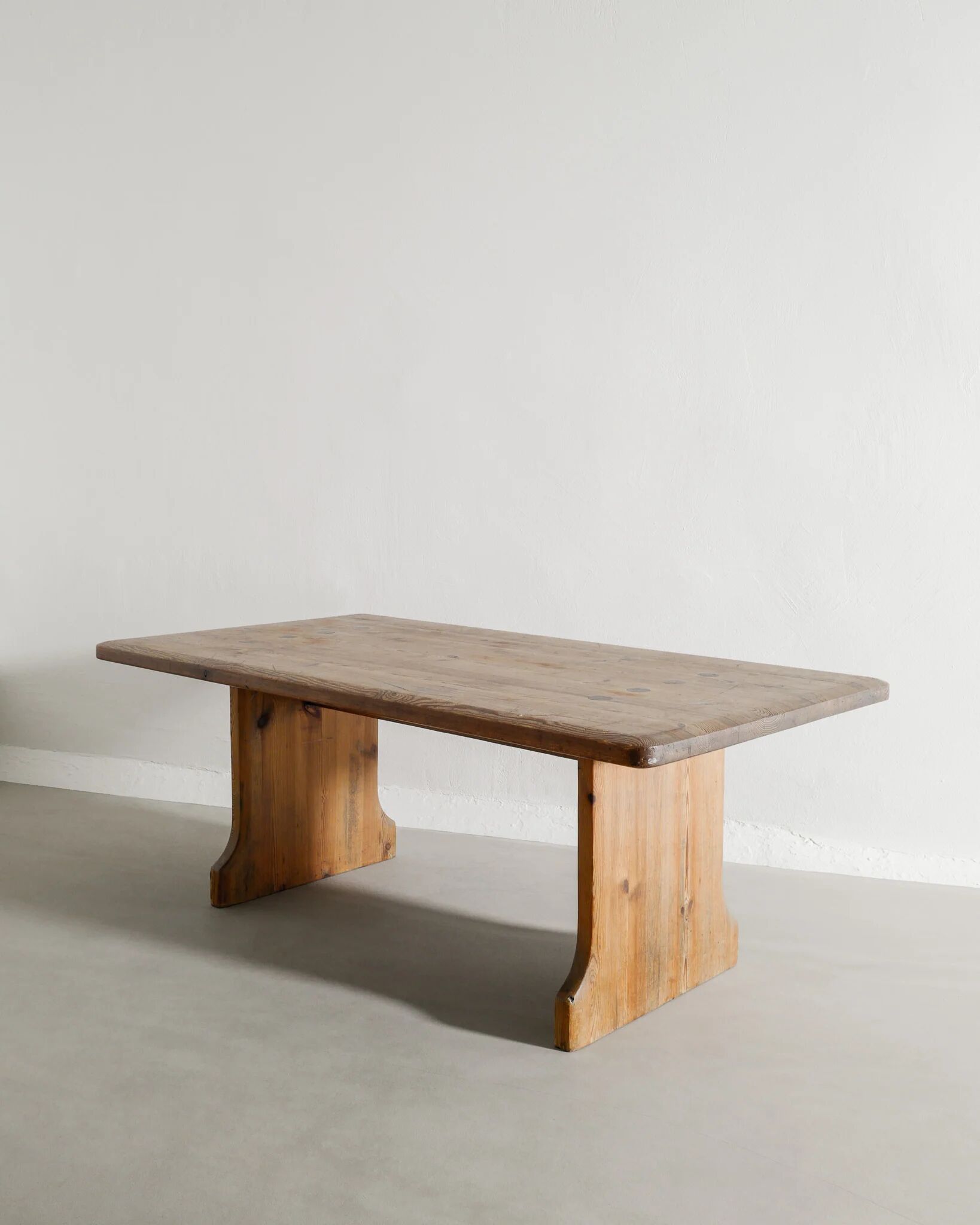 Vintage Swedish Sofa Coffee Table in Pine, 1930s