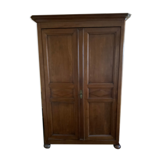 Antique wooden cabinet Height 216 Width 131 Depth 60.