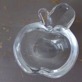 Cendrier en cristal forme pomme