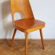 Ensemble de quatre chaises de salle à manger du milieu du siècle n° 515 par Oswald Haerdtl pour la société TON