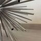 Monumental sculpture Curtis Jere "Asteroid", steel tubes, USA 1970