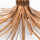 Vintage sheaf of wheat coffee table, 1960s