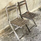 Paire de chaises 1950