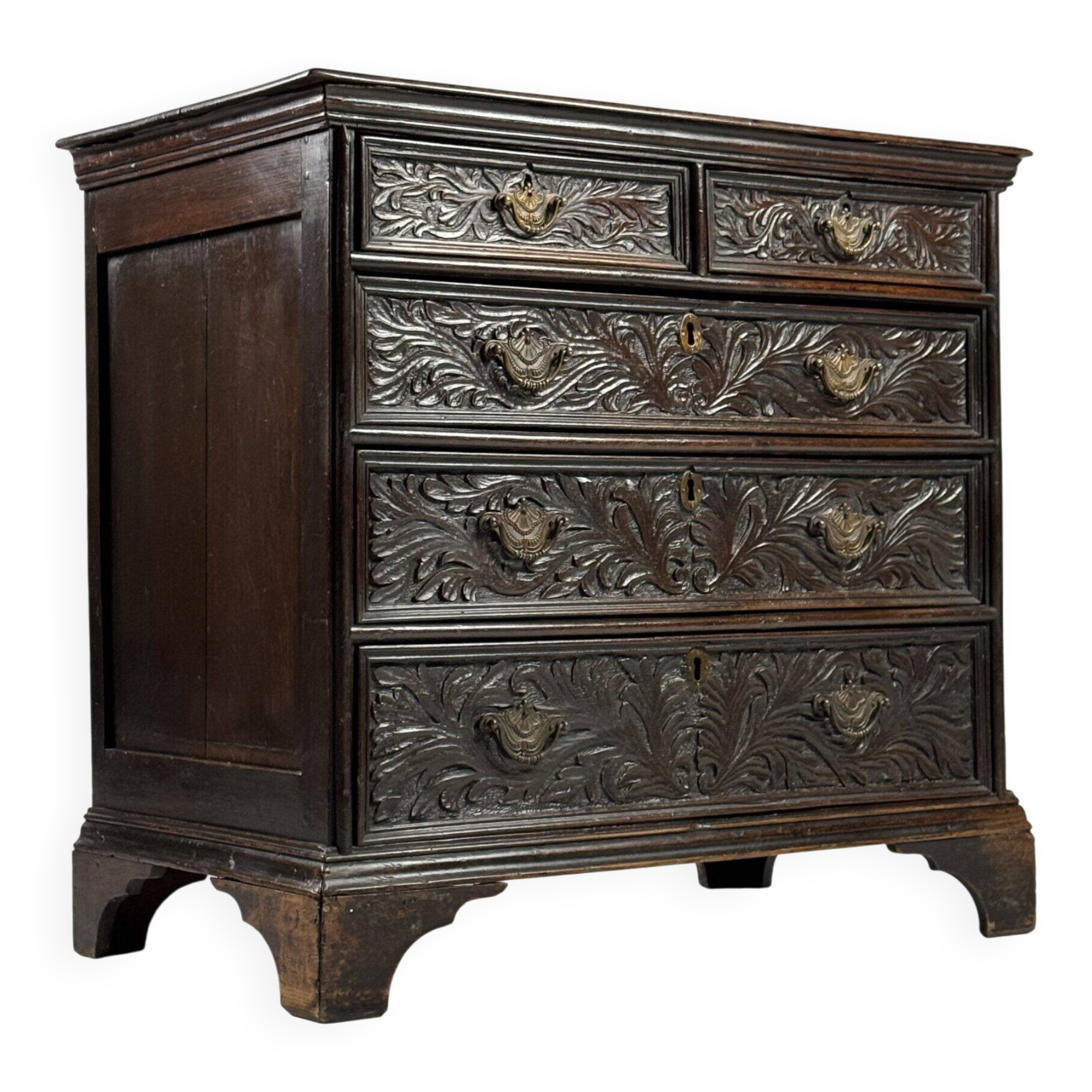Commode anglaise du 19ème siècle