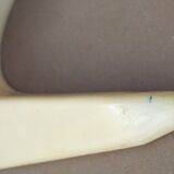 Cocotte vintage articulated desk lamp beige & brown plastic old design